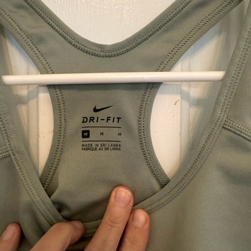 NIKE REBEL SWOOSH JUST DO IT DRI-FIT SPORTS BRA - Picture 3 of 6